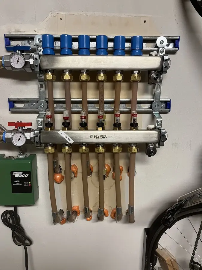 Plumber performing Water Heater Repair at a residential property in Leonardtown