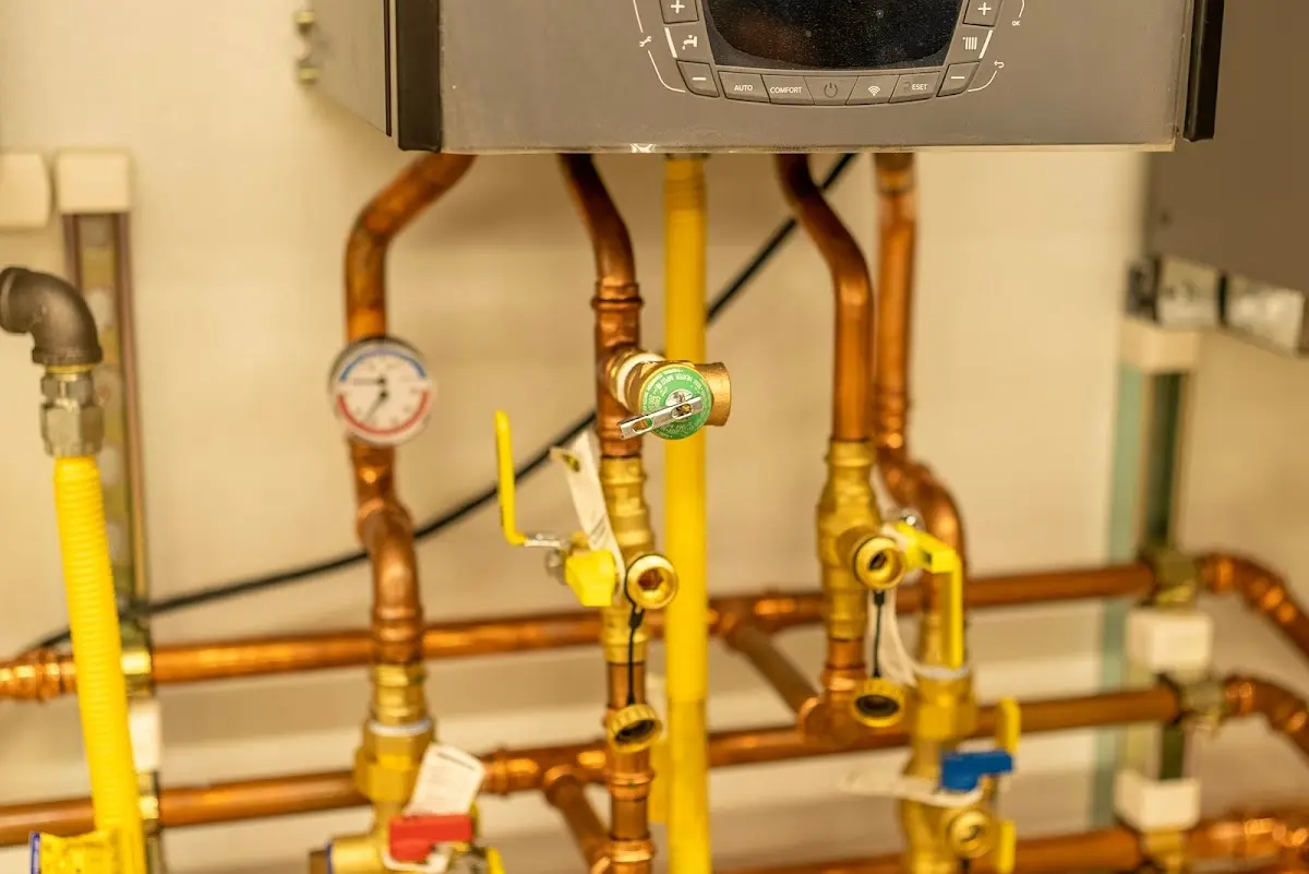 Licensed technician providing Slab Leak Repair for a homeowner in Leonardtown